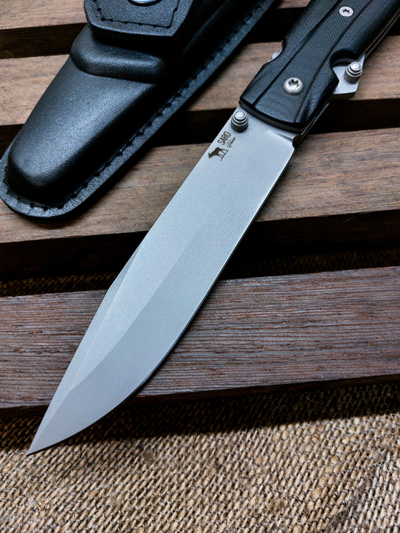 Складной нож Wild West сталь AUS 10, рукоять G10, цвет черный рельеф