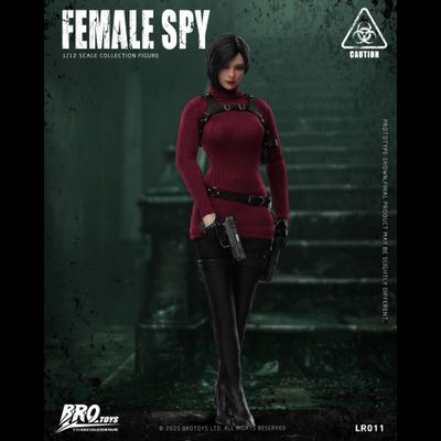 ПРЕДЗАКАЗ - Ада Вонг (Resident Evil 4 Remake) - Коллекционная фигурка 1/12 SCALE Female Spy with Movable Eyes (LR011) - BROTOYS ?ЦЕНА: 13900 РУБ.?
