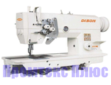Промышленная 2-х игольная швейная машина с отключением игл JATI JT-6875-005 (6,4мм) 1/4&quot;