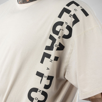 Размахайка 2275-833 Legal Power Stonewashed Jersey кремовый