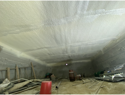 Утепление пола и подпола пенополиуретаном