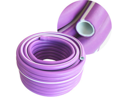 Шланг "Резиновый SOFT TOUCH" ТЭП 3/4" 18*24мм, 25м, армир, толщ.3мм, фиолет , Дальняя заимка E1M [98758]