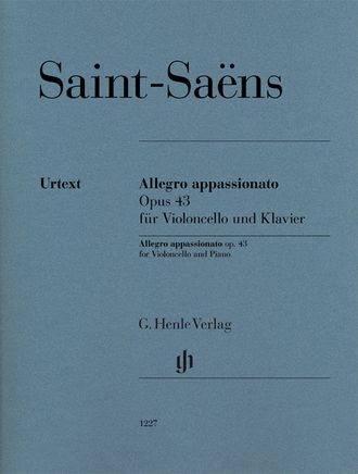 Saint-Saens, Camille Allegro appassionato op.43 für Violoncello und Klavier