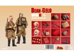 Красноармеец-крестьянин Виктор - Коллекционная ФИГУРКА 1/12 Bean Gelo Series The peasant class soldier Victor (BGS018) - POPTOYS