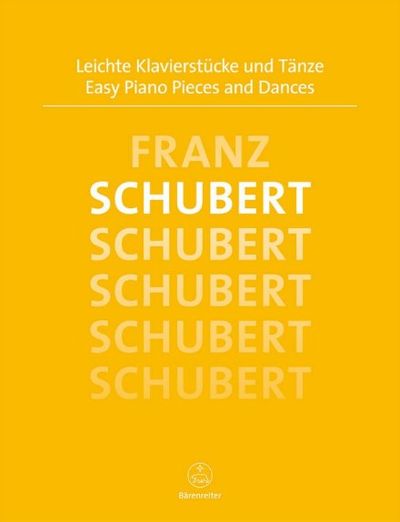 Шуберт Франц. Легкие пьесы и танцы для фортепиано