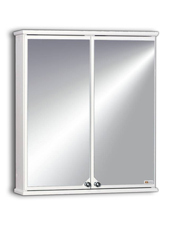 Шкаф-зеркало навесной для ванной Мираж 55