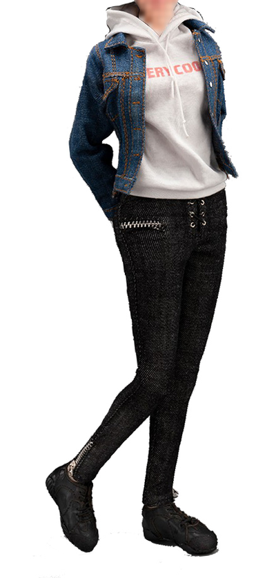 Женский джинсовый комплект 1/6 Denim Leisure Wear Set (VCL-1005) - VERYCOOL