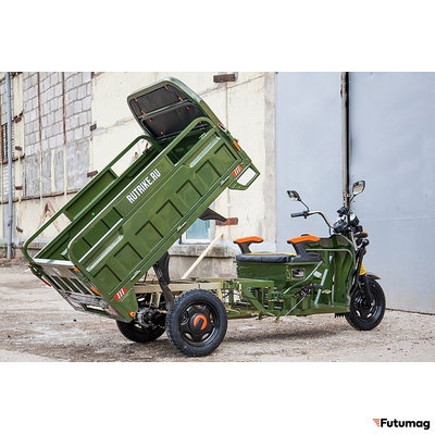 Грузовой электротрицикл Rutrike Дукат 1300 60V1000W зеленый