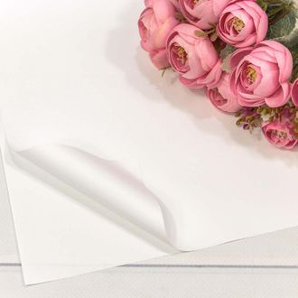 Пленка матовая в листах "Корейская" 56*56см 20шт Белый ПЛ28/1