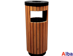 Урна деревянная обшивка для детской площадки