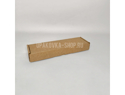 Коробка с откидной крышкой 194*58*25 мм БУРЫЙ