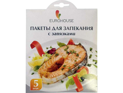ПАКЕТЫ ДЛЯ ЗАПЕКАНИЯ 5 ШТ С ЗАВЯЗКАМИ