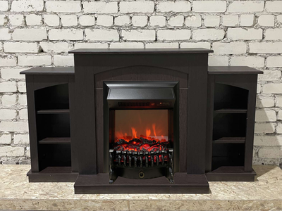 Электрический камин Скандинавия LUX BL