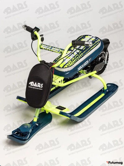 Детский Электроснегокат BARS Зеленый