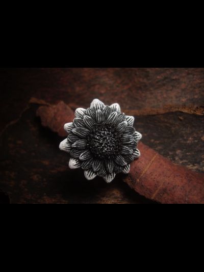 Кольцо "Цветок Угля и Пепла"