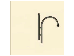 Кронштейн стальной  КС19-500