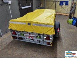 Тент на прицеп МСЗА 245-123 (на дуги)