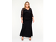 Вечернее длинное платье Арт. 1617101 (Цвет черный ) Размеры 52-68