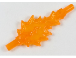 Power Burst, Bolt Large with Bar Ends, Trans-Orange (35032b / 6218844 / 6218868)