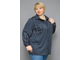 Женская туника-рубашка Арт. 4166 (Цвет джинсовый синий) Размеры 54-84