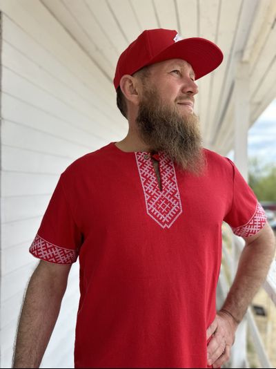 Кепка "Белобог" (красная)