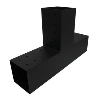 Коннектор №6 для бруса 100х100 мм, тройной 180 градусов