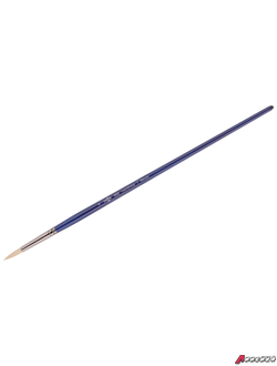 Кисть художественная синтетика упругая Гамма "Манеж", круглая №4, длинная ручка. 502004