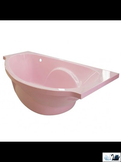 Ванна Эстет Грация 170 x 94 см, каменная правая, угловая, асимметричная