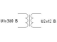 Схема электрическая принципиальная трансформатора однофазного ОСМ1-0,063-380/12 (63ВА, 380/12В)
