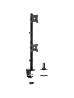 Настольный кронштейн для двух мониторов iTECHmount MBS10-21F