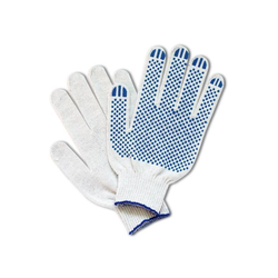 Трикотажные перчатки с ПВХ-покрытием