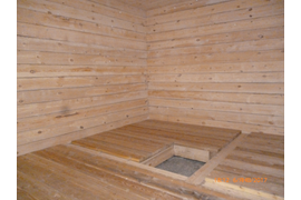 Полы в бане, в каждой комнате устанавливаются независимыми от других комнат. (так как полы в мойке имеют наименьший срок службы) 