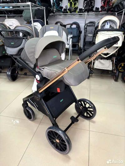 Детская коляска 3 в 1 Luxmom 788 Бежевый