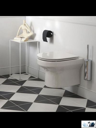 Унитаз Jacob Delafon Elite EDX114RU-00 Rimless подвесной в комплекте с тонким сиденьем, белый