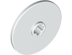 Technic, Disk 3 x 3, White (2958 / 272301 / 4113849 / 4205198 / 4218869 / 6296187)