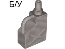 ! Б/У - Duplo Utensil Gas Container 1 x 2 x 2, Pearl Light Gray (45141 / 4189248 / 4281200) - Б/У