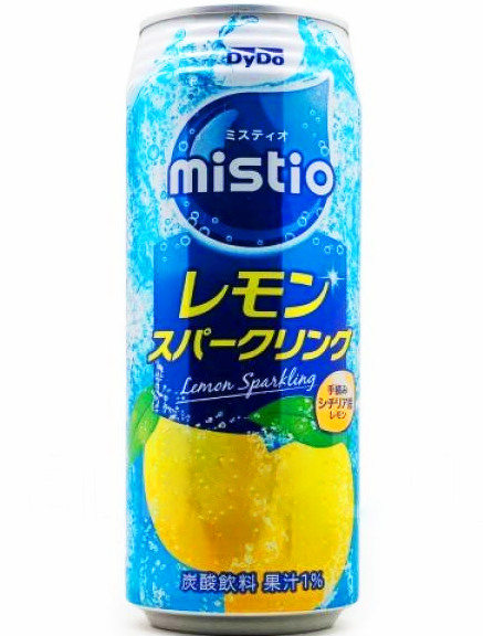 Напиток газированный Mistio Sparkling Lemon ТМ DYDO (Япония) 500 мл