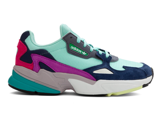 Adidas falcon w green discount