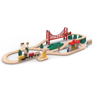Детская железная дорога Xiaomi MITU Track Building Block Electric Train Set