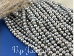 Жемчуг культивированный (натуральный), размер 4-5мм