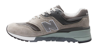 New Balance 997 Серые с белым (41-44) Арт. 332F-A