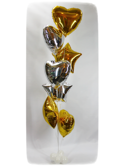 №56 Фонтан звёзды ,сердца .высота 2,2 м