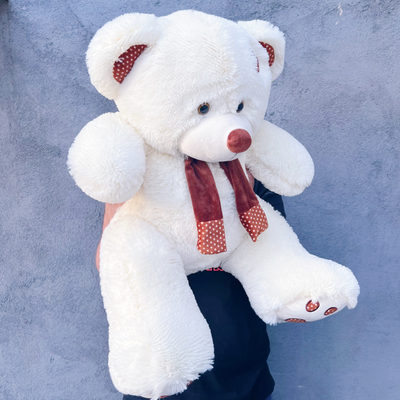 Плюшевый мишка 90 см бежевый Тони