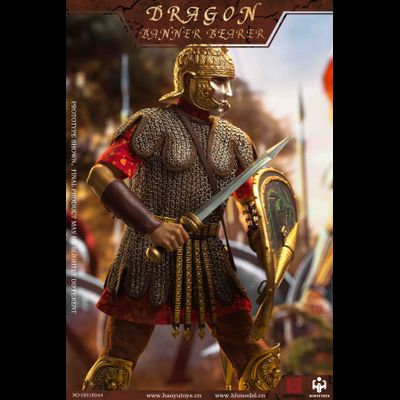 Знаменосец римской ауксилии - КОЛЛЕКЦИОННАЯ ФИГУРКА 1/6 Empire Series-Dragon Banner Bearer (HH18044) - HHMODEL x HAOYUTOYS