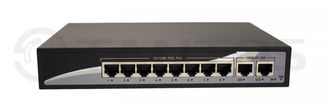 10 портовый POE Ethernet коммутатор. (TSn-8P10V)