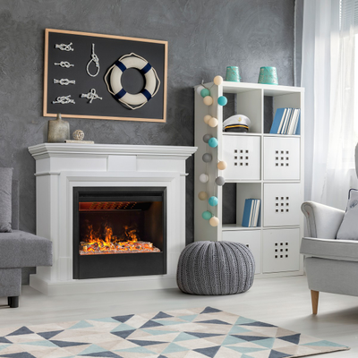 камин Marco WT с очагом 3D Helios 26 SBG