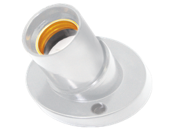 Патрон Ecola накладной наклонный E27 Белый AB7SNWEAY