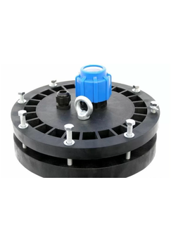 Оголовок скважинный Ø125-165/32 (выход ПНД Ø32мм.) Unipump