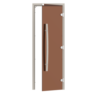 Комплект двери с "бронзовым" стеклом SAWO 741-3SGA-R-1 купить в Симферополе