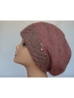 Розовый берет для женщин Vizio Италия 5854 фото